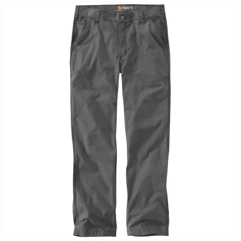 Men's Pants with Belt LoopsCarhartt Men's Rugged Flex® Rigby Dungaree_Gravel