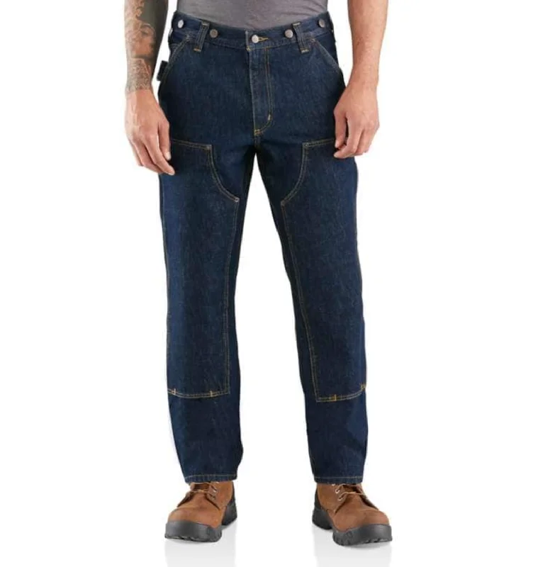 Men's Corduroy Pants for FallCarhartt Men's Rugged Flex® Relaxed Fit Double-Front Utility Logger Jeans