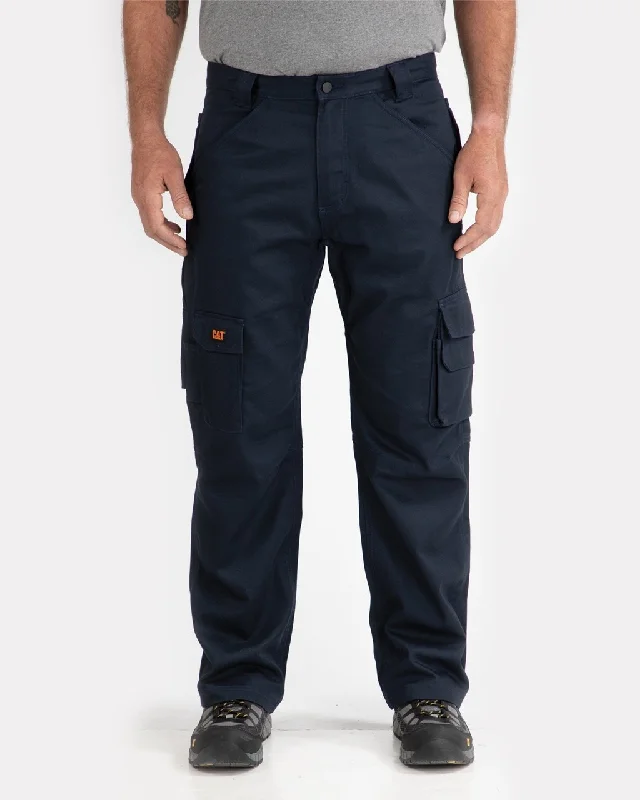 Men's Pants with Wrinkle-Resistant FabricCAT Men's Flame Resistant Cargo Pant