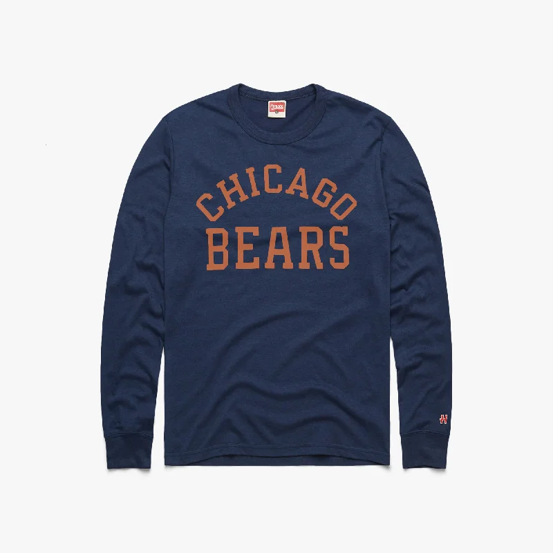 Men's Shirts with Snap ButtonsChicago Bears Classic Long Sleeve Tee