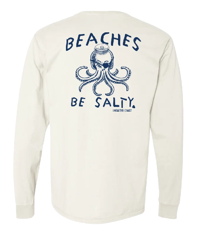 Men's Shirts with Custom MonogramsBeaches Be Salty