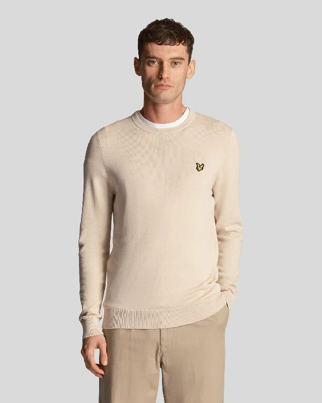 Affordable High-Performance Men's SportswearCotton Crew Neck Jumper