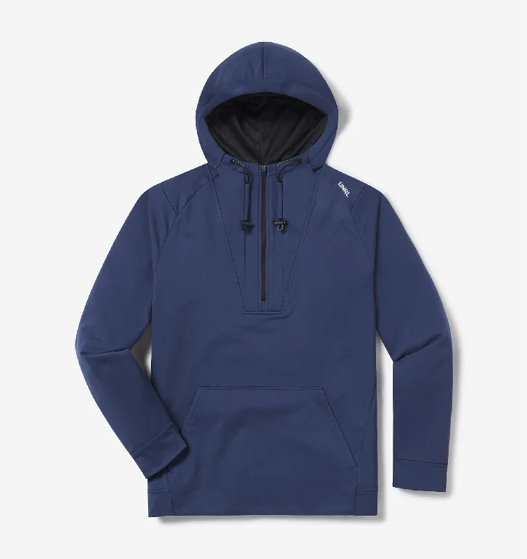 Trend-Setting and Ergonomic Men's SportswearCrossover Half-Zip Hoodie