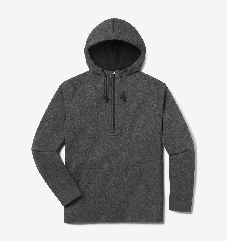 Casual Daily Men's SportswearCrossover Half-Zip Hoodie