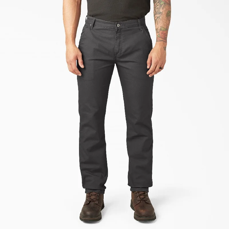 Men's Corduroy Pants for FallDickies Men's FLEX Regular Fit Duck Carpenter Pant_Stonewashed Slate