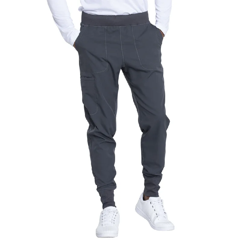 Men's Button-Fly Pants for a Traditional TouchDickies Men's Dynamix Natural Rise Jogger Scrub Pant