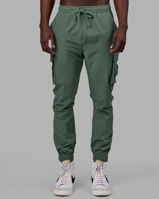 Men's Low-Waisted Pants for a Casual VibeEnergy Stretch Performance Cargo Joggers - Dark Forest