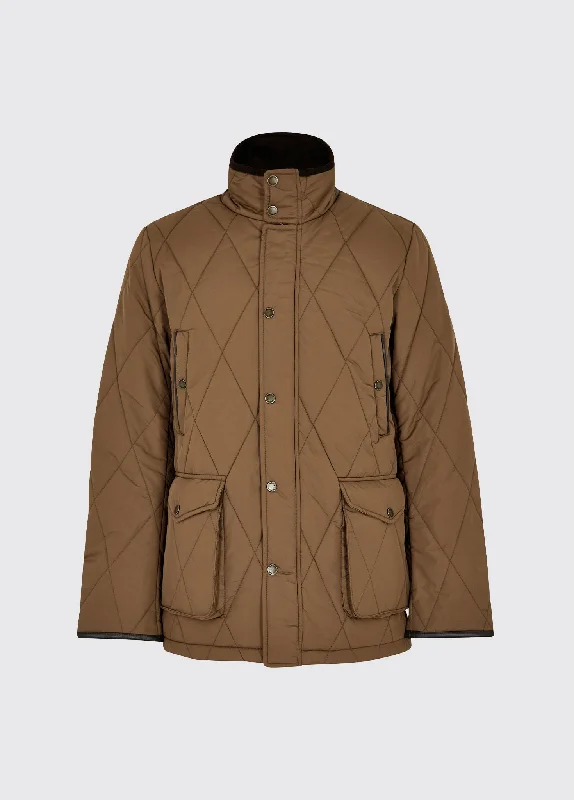 Durable Men's Car CoatsFarmley Men’s Quilted Jacket - Bronze