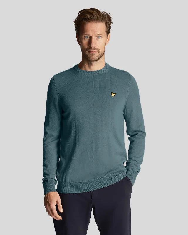 Slim-Fit Basketball Men's SportswearGolf Crew Neck Jumper