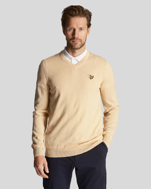 High-Quality Odor-Resistant Men's SportswearGolf V Neck Jumper