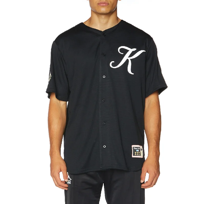 Men's Shirts with Drawstring WaistbandsLogo Sitcle Jersey - Jet Black