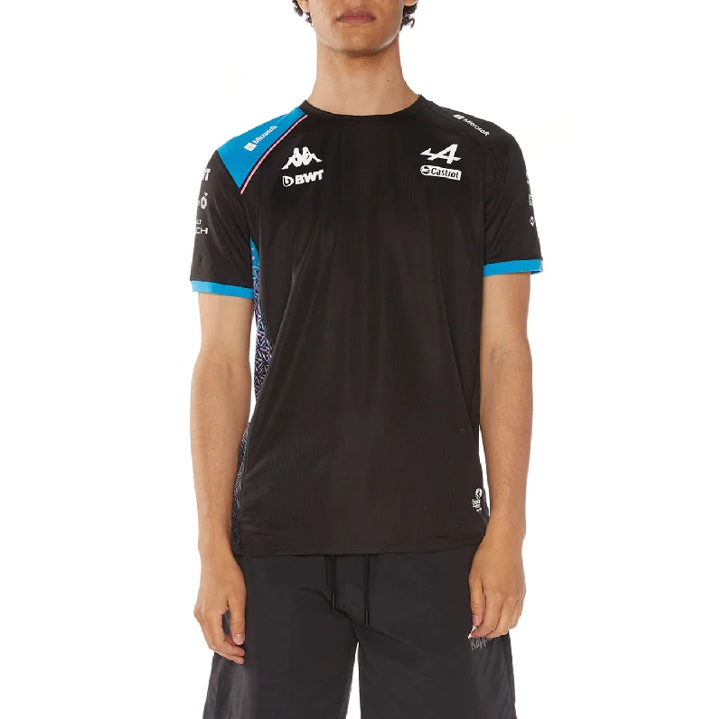 Men's Shirts with Adjustable HemlinesAbolim Alpine F1 Jersey - Black Blue