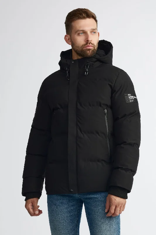 Men's Coats with Wind-Resistant FabricManteau d'hiver matelassé - Homme