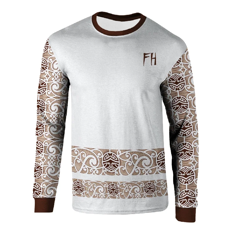 Men's Shirts with Graphic SleevesMaori Long Sleeve Shirt