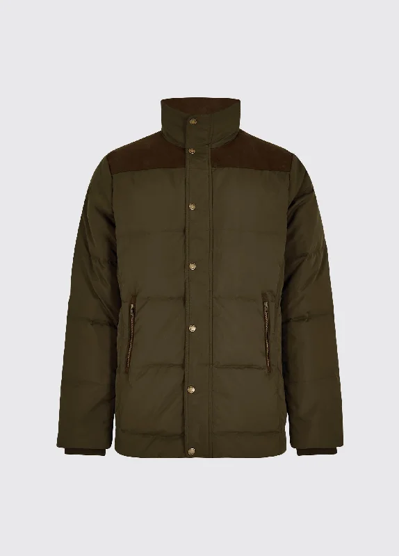 Trendy Men's Anorak JacketsTalbot Down Filled Jacket - Olive