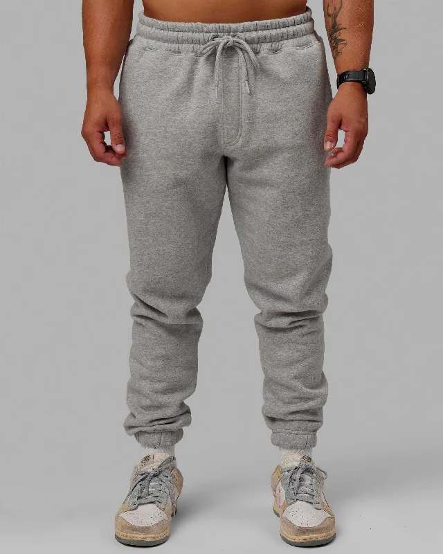 Men's Pants with Logo EmbossmentsMVP Joggers - Light Grey Marl