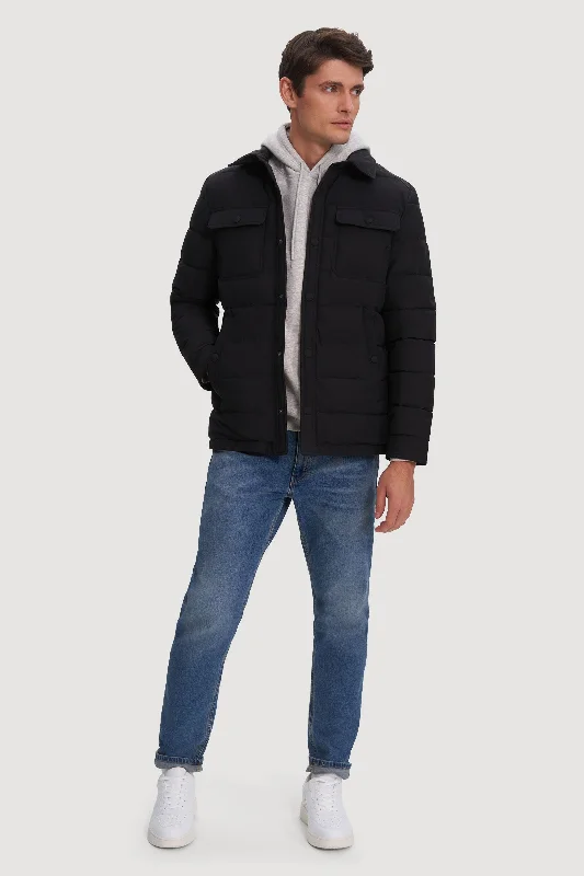 Men's Coats with Velcro ClosuresDallas