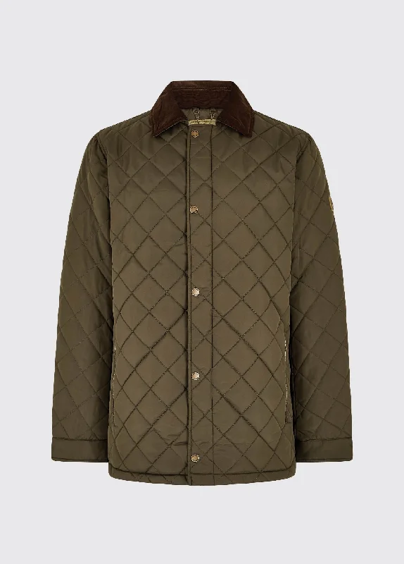 Best Men's Leather CoatsMountusher Quilted Jacket - Olive