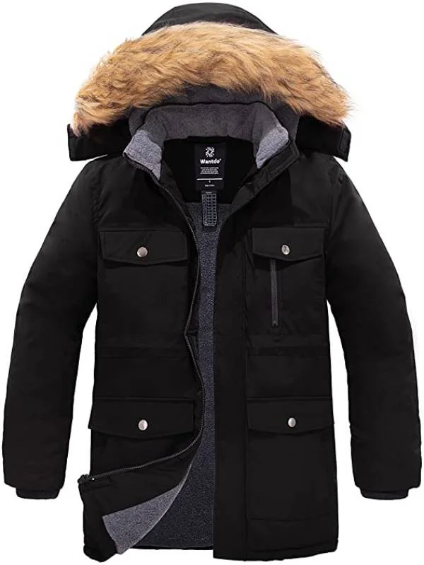 Men's Coats for SnowboardingMen's Warm Winter Coat Parka Thicken Insulated Puffer Jacket Acadia 2