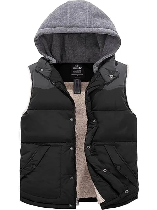 Men's Coats for Outdoor ActivitiesMen's Winter Puffer Vest Quilted Padded Winter Sleeveless Jacket