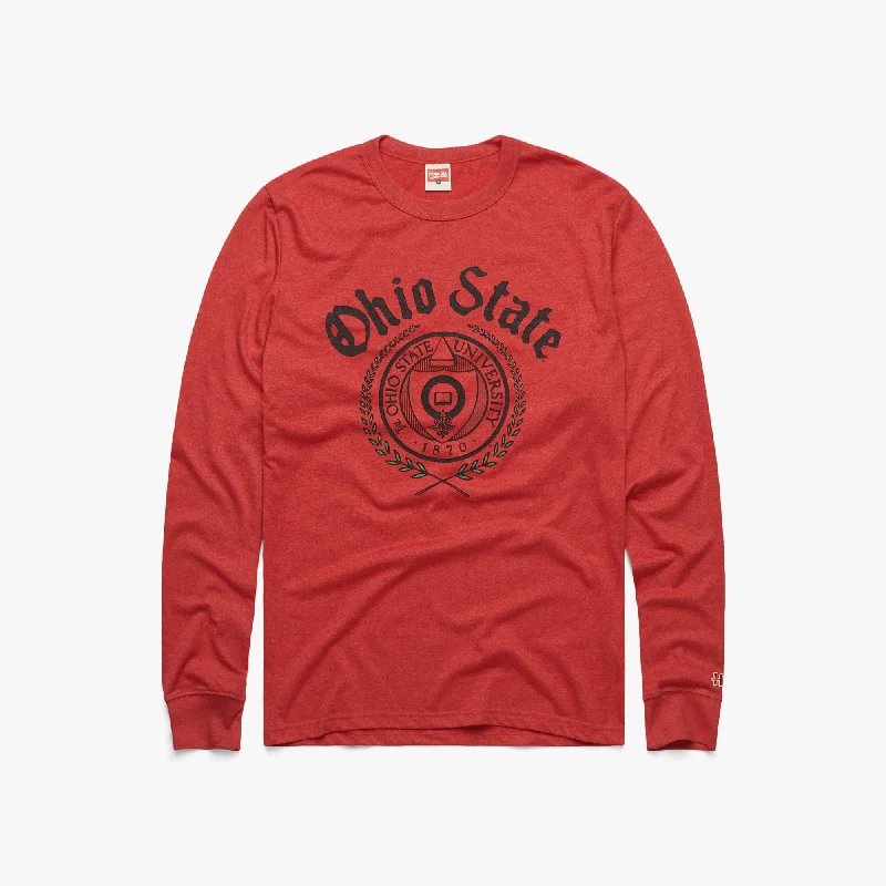 Men's Shirts with UV ProtectionOhio State Old English Seal Long Sleeve Tee