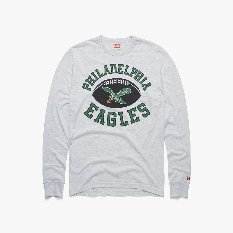 Men's Shirts with French CuffsPhiladelphia Eagles Pigskin Long Sleeve Tee