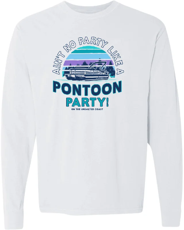 Men's Shirts with Patch PocketsPONTOON PARTY L/S