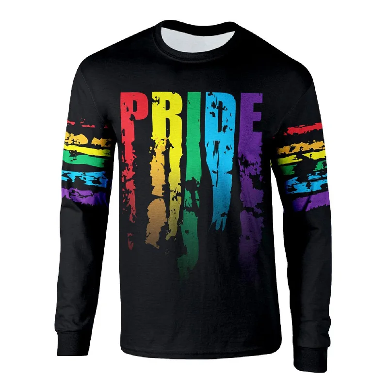 Casual Men's T-ShirtsPRIDE Long Sleeve Shirt