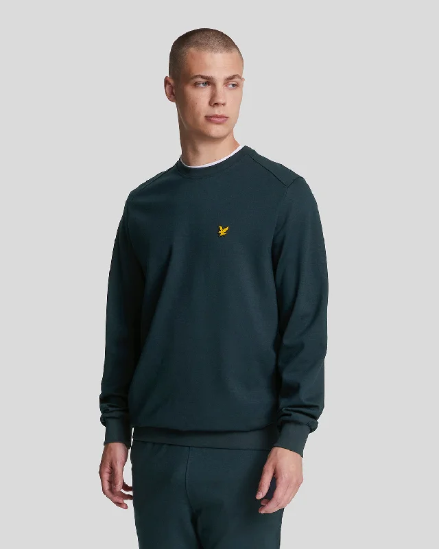 Long-Sleeve Men's SportswearSports Crew Neck Fly Fleece Sweatshirt