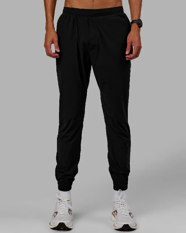 Men's Pants with Hidden ButtonsTrain-Lite FLXMAX Pants - Black