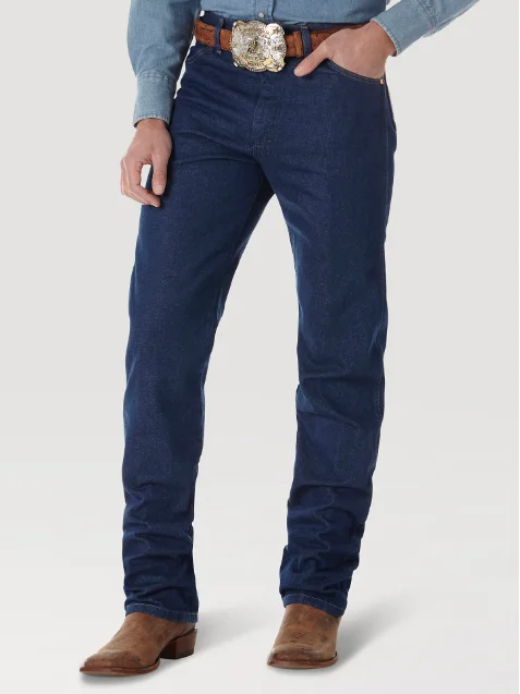 Men's Pants with Contrast StitchingWrangler® Cowboy Cut® Men's Original Fit Jean_Prewashed Indigo