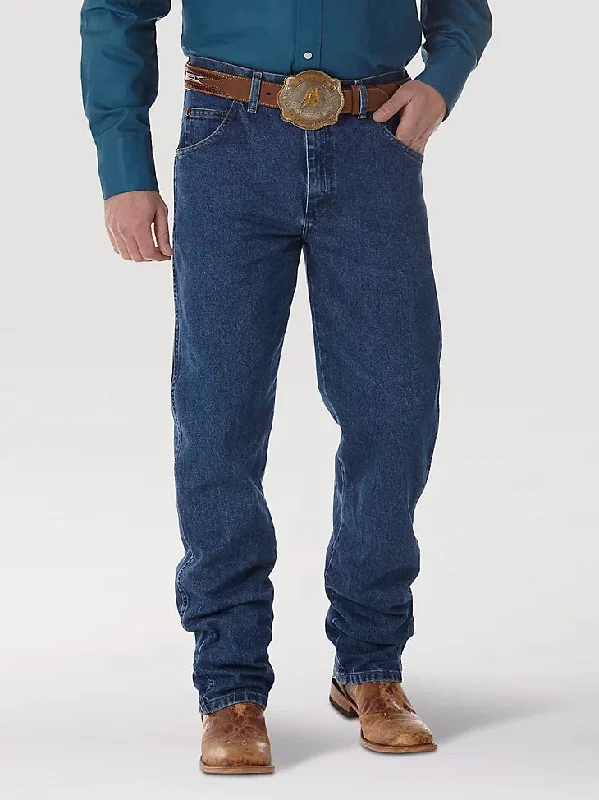 Men's Unique and Designer Bottom Wear for a Statement LookWrangler® Cowboy Cut® Men's Relaxed Fit Jean_Stonewashed