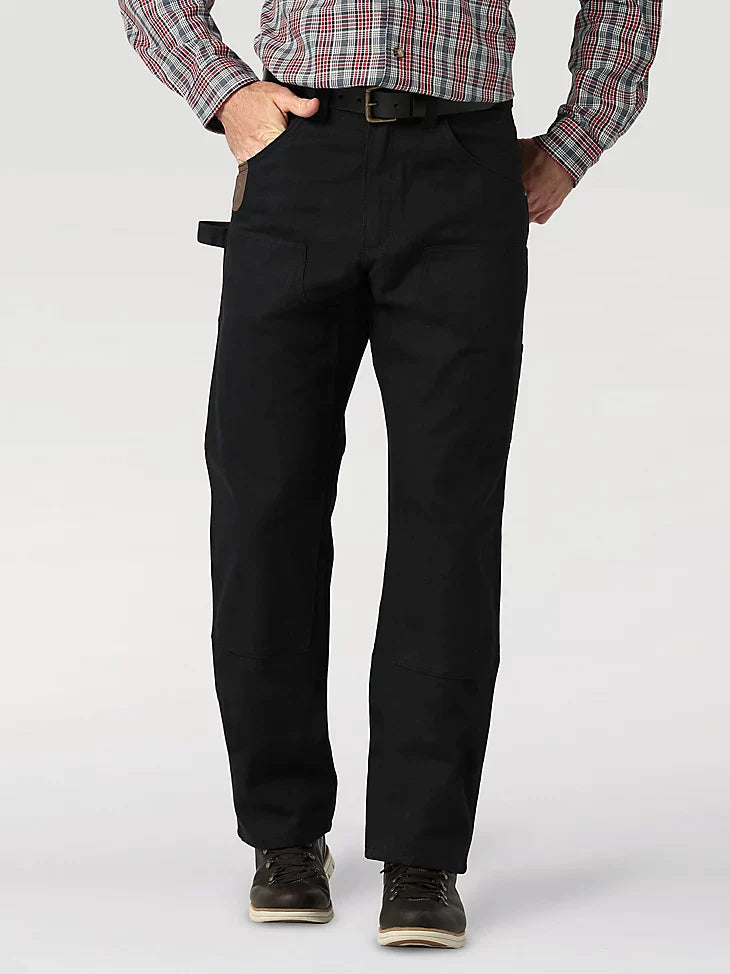 Men's Relaxed-Fit Pants for ComfortWrangler® RIGGS® Men's Relaxed Fit Utility Pant_Jet Black