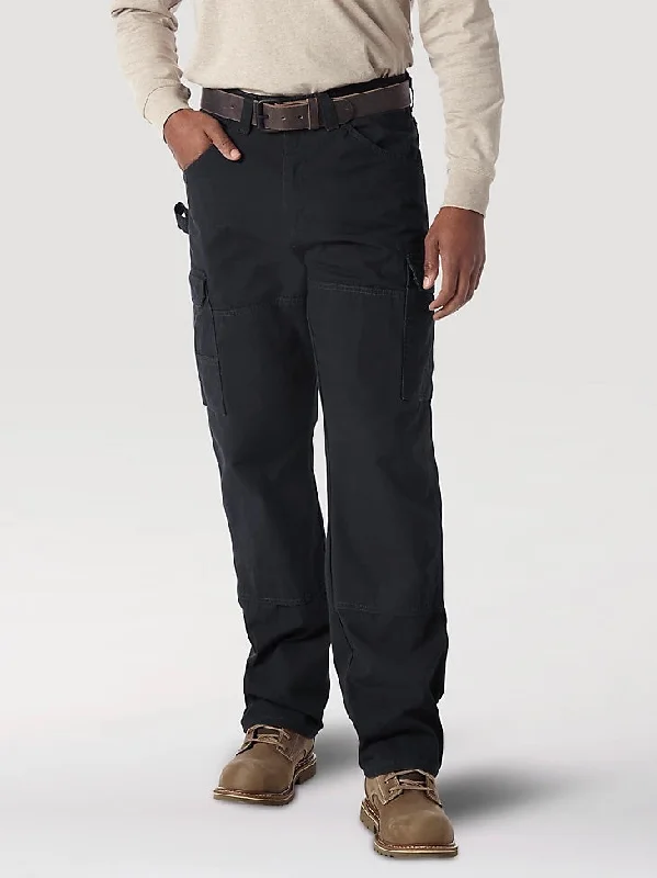 Men's Tailored Pants for a Sharp AppearanceWrangler® RIGGS Workwear® Men's Ripstop Ranger Pant_Black